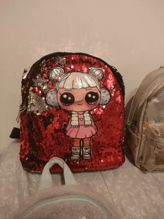 Lote 4 mochilas infantiles