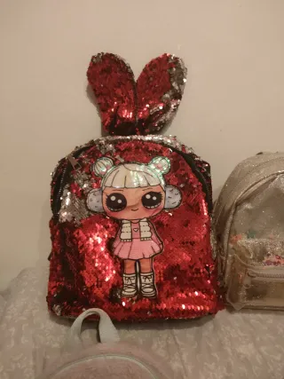 Lote 4 mochilas infantiles