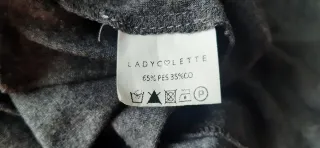 Vestido Inat gris talla única