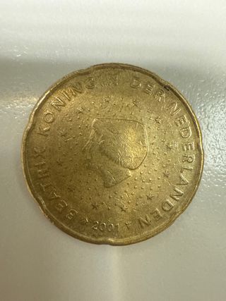 Moneda 2001 Beatrix Koningin der Nederlanden