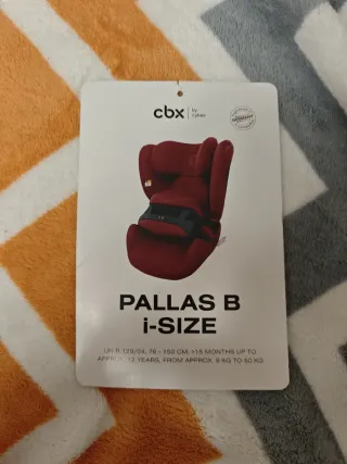 Silla coche CBX Cybex Pallas B I-size