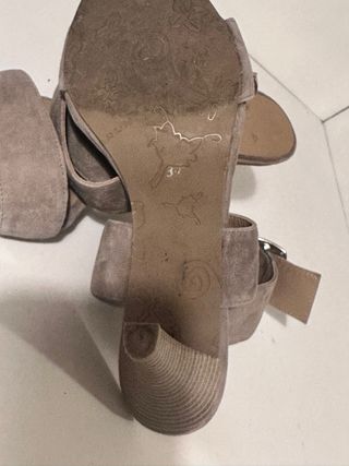 Sandalias Beige Talla 39