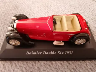 Daimler Double Six 1931 Coche Miniatura Rojo