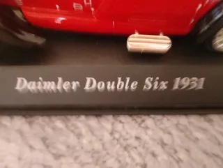 Daimler Double Six 1931 Coche Miniatura Rojo