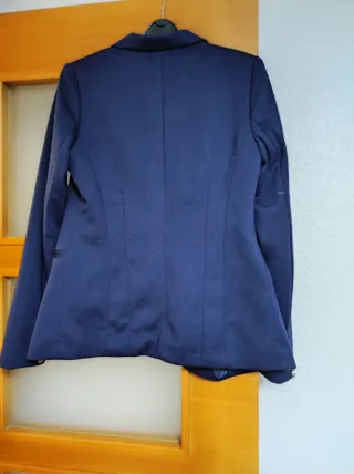 Chaqueta azul elegante