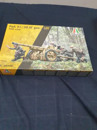 Maqueta Italeri PaK 97/38 AT gun 1:35
