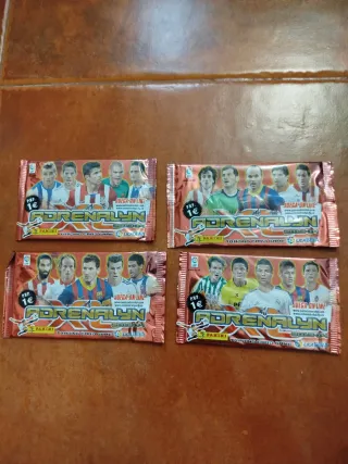 Lote 4 sobres Adrenalyn sin abrir