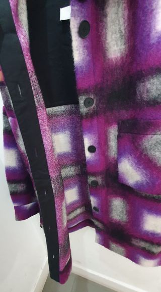 Sobrecamisa de Lana Morada Iro Paris