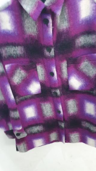 Sobrecamisa de Lana Morada Iro Paris