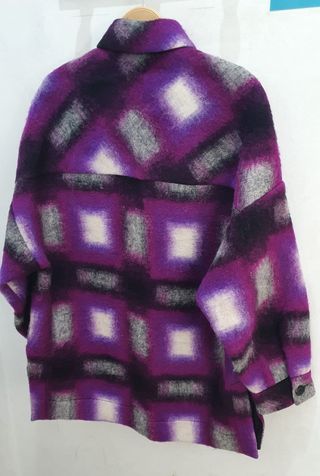 Sobrecamisa de Lana Morada Iro Paris