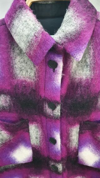 Sobrecamisa de Lana Morada Iro Paris