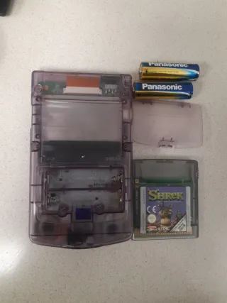 Nintendo Game Boy Color Morado Transparente