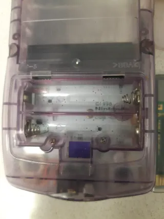 Nintendo Game Boy Color Morado Transparente