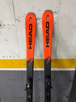 Esquís Head Naranja Casi Nuevos de pista