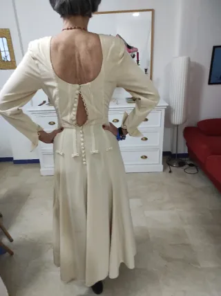 Traje de Novia Hecho Artesanal Talla M