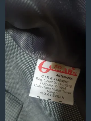 Traje de corto hombre gris nuevo