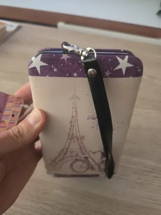 Monedero Torre Eiffel y Bicicleta