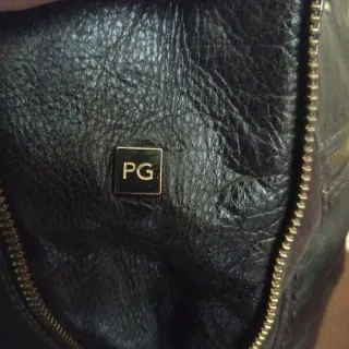 Bolso Purificación García Piel y Ante Marrón