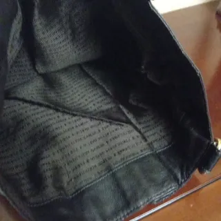 Bolso Purificación García Piel y Ante Marrón