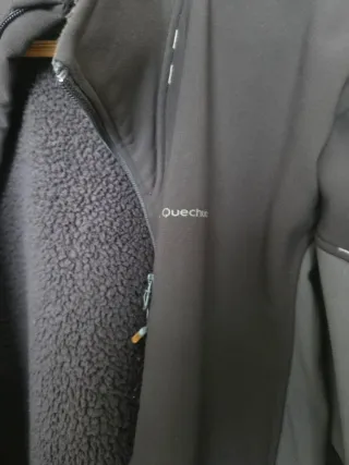 Chaqueta térmica negra Talla L