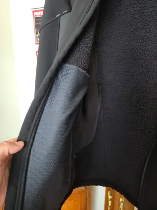 Chaqueta térmica negra Talla L