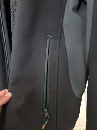 Chaqueta térmica negra Talla L