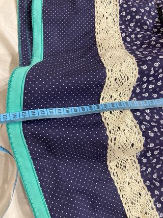 Falda Regional Aragonesa Azul Nueva a estrenar