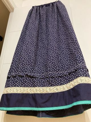 Falda Regional Aragonesa Azul Nueva a estrenar