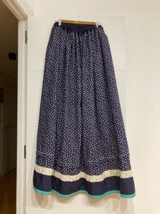 Falda Regional Aragonesa Azul Nueva a estrenar