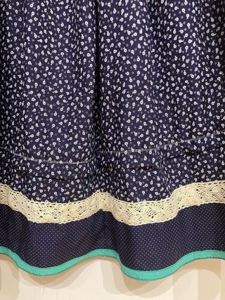 Falda Regional Aragonesa Azul Nueva a estrenar