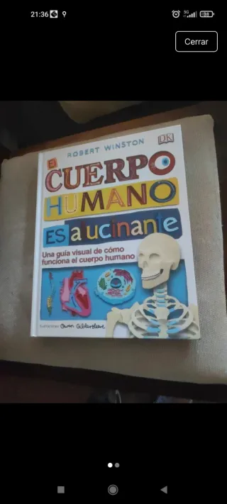 Libro infantil El cuerpo humano es alucinante