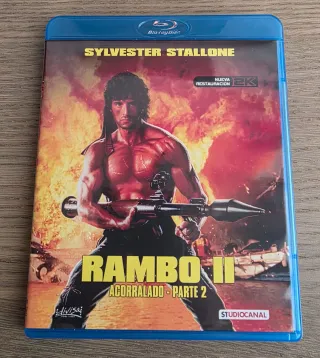 Trilogía RAMBO Blu-Ray 2K StudioCanal