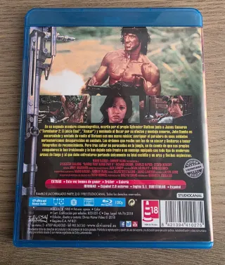Trilogía RAMBO Blu-Ray 2K StudioCanal