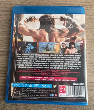 Trilogía RAMBO Blu-Ray 2K StudioCanal