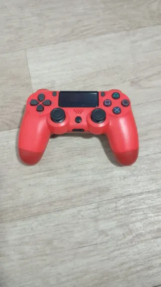 Mando para PS4 rojo