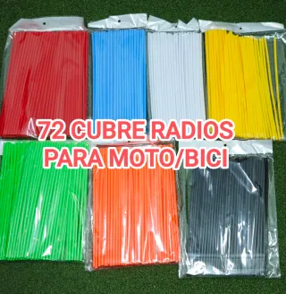 Cubre Radios Moto/Bici 72 Unidades