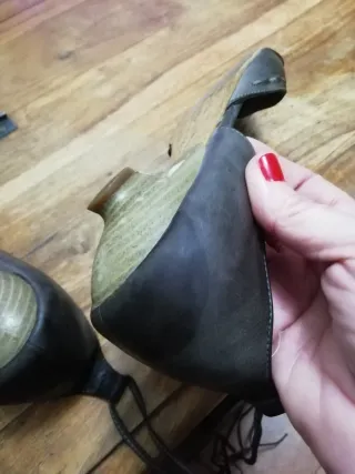 Zapatos planos BRAKO grises talla 38