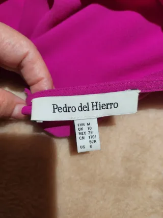 Bluza fucsia con mangas acampanadas PDH