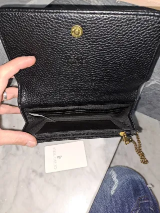 Regina Schrecker Borsetta Nera Oro