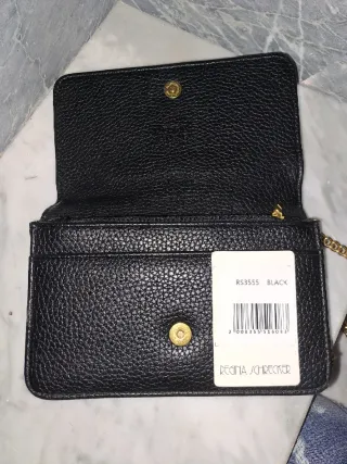 Regina Schrecker Borsetta Nera Oro