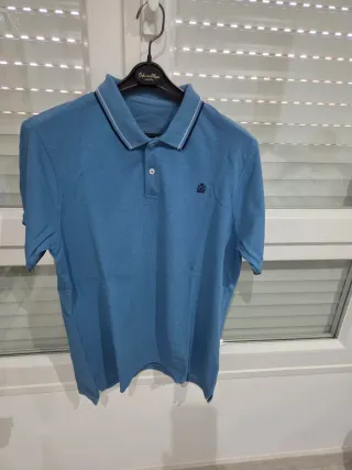 Polo Gant Caballero Azul Talla M