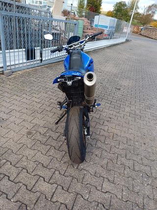 Yamaha XT660X Supermotard Azul