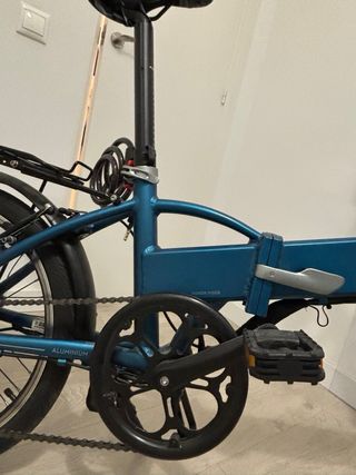 Bici Eléctrica Plegable BTWIN TILT500 Azul