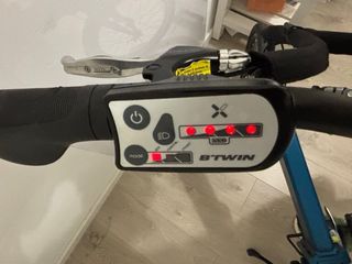 Bici Eléctrica Plegable BTWIN TILT500 Azul