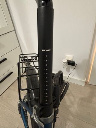 Bici Eléctrica Plegable BTWIN TILT500 Azul