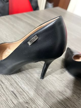 Décolleté nere,marca Verde,tacco alto