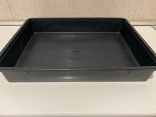 4 Bandejas negras multiusos