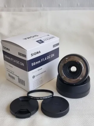Sigma 56mm 1.4 DC DN para Fuji-X