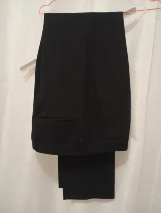 Traje Joven Chaqueta y Pantalón Negro