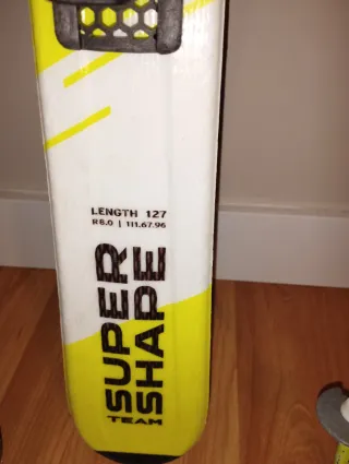 Esquís Head Junior 127 cm con bastones regulables